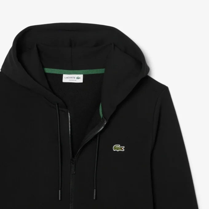 Herren-Fleece-Sweatshirt mit Reißverschluss in klassischer Passform Herren-Fleece-Sweatshirt mit Reißverschluss in klassischer Passform