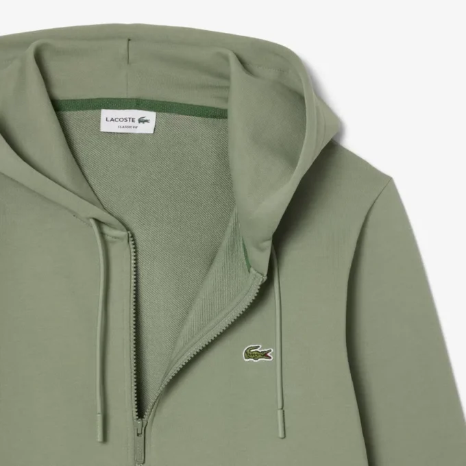 Herren-Fleece-Sweatshirt mit Reißverschluss in klassischer Passform Herren-Fleece-Sweatshirt mit Reißverschluss in klassischer Passform