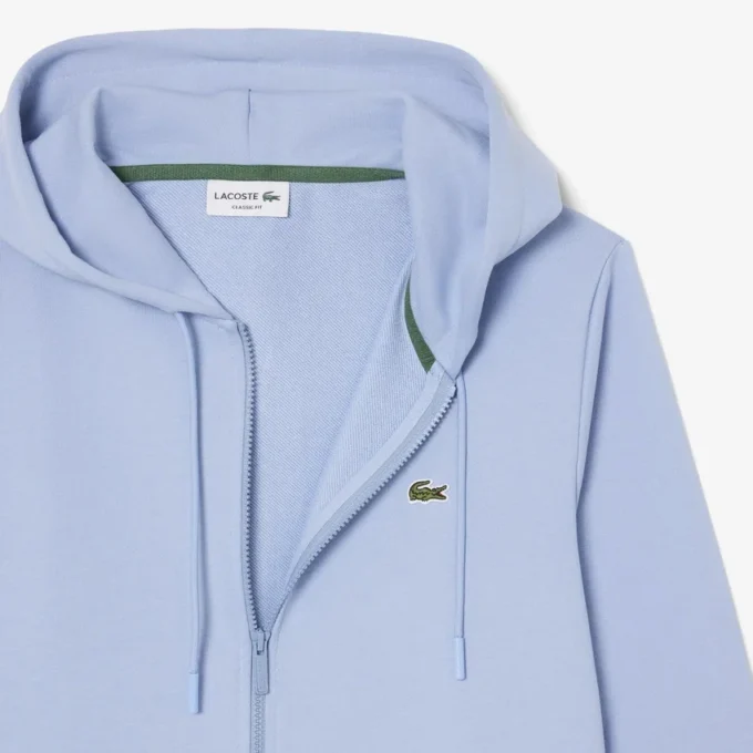 Herren-Fleece-Sweatshirt mit Reißverschluss in klassischer Passform Herren-Fleece-Sweatshirt mit Reißverschluss in klassischer Passform