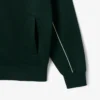 Herren-Fleece-Sweatshirt mit Reißverschluss und Satin-Effekt Herren-Fleece-Sweatshirt mit Reißverschluss und Satin-Effekt