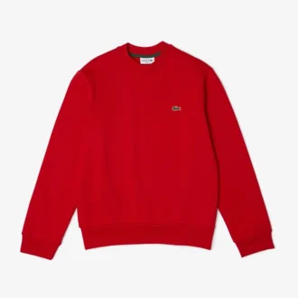 Herren-Fleece-Sweatshirt mit Rundhalsausschnitt