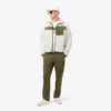 Herren-Fleecejacke mit Farbblock-Design Herren-Fleecejacke mit Farbblock-Design