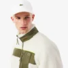 Herren-Fleecejacke mit Farbblock-Design Herren-Fleecejacke mit Farbblock-Design