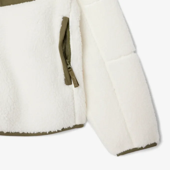 Herren-Fleecejacke mit Farbblock-Design Herren-Fleecejacke mit Farbblock-Design