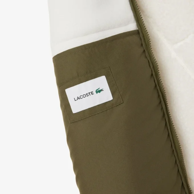 Herren-Fleecejacke mit Farbblock-Design Herren-Fleecejacke mit Farbblock-Design