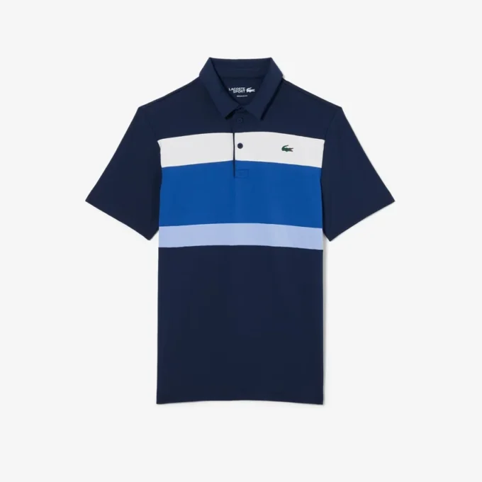 Herren-Golf-Poloshirt in Regular Fit mit Farbblock-Design Herren-Golf-Poloshirt in Regular Fit mit Farbblock-Design