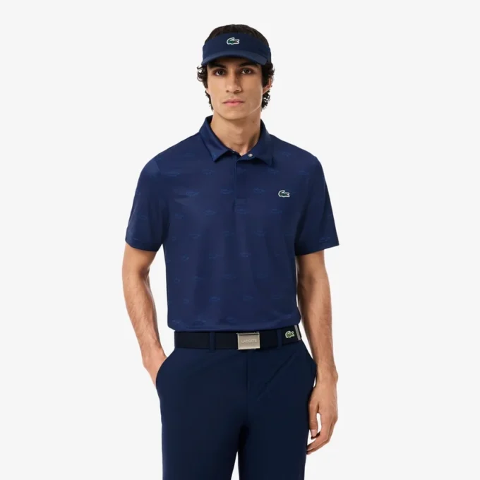 Herren-Golf-Poloshirt mit UV-Schutz in Regular Fit Herren-Golf-Poloshirt mit UV-Schutz in Regular Fit