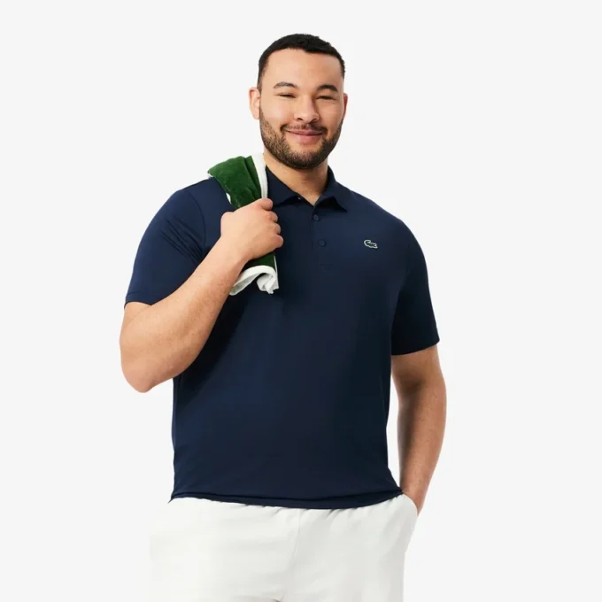 Herren-Golf-Poloshirt mit UV-Schutz in Regular Fit Herren-Golf-Poloshirt mit UV-Schutz in Regular Fit