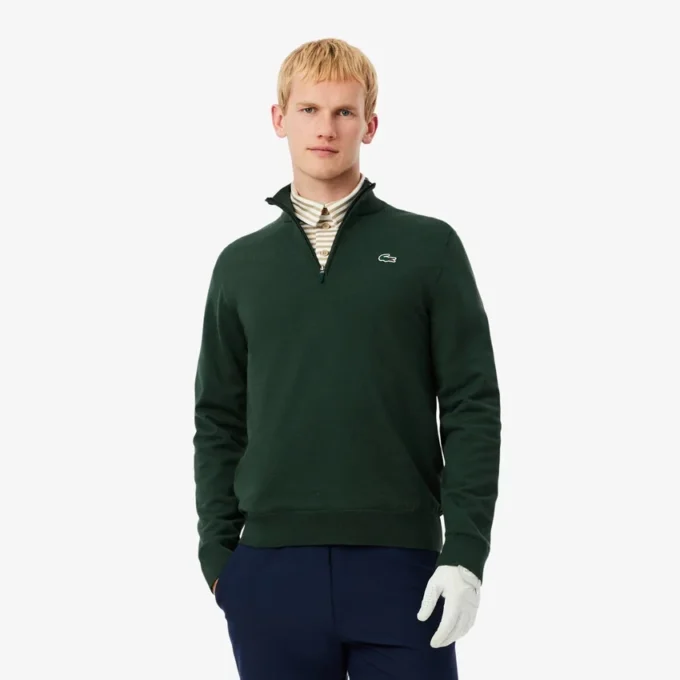 Herren-Golf-Windjacke mit Viertelreißverschluss Herren-Golf-Windjacke mit Viertelreißverschluss