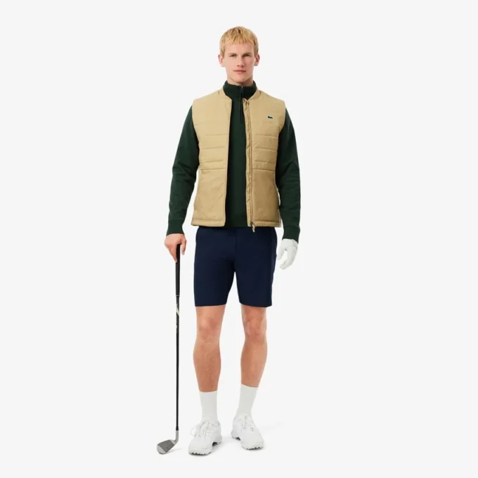 Herren-Golf-Windjacke mit Viertelreißverschluss Herren-Golf-Windjacke mit Viertelreißverschluss