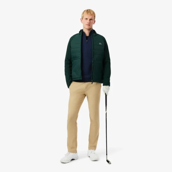Herren-Golf-Windjacke mit Viertelreißverschluss Herren-Golf-Windjacke mit Viertelreißverschluss