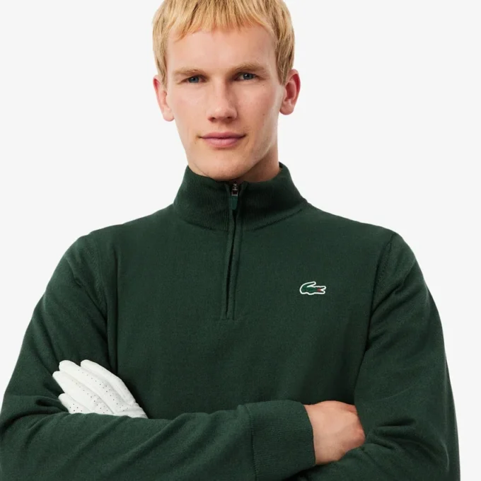 Herren-Golf-Windjacke mit Viertelreißverschluss Herren-Golf-Windjacke mit Viertelreißverschluss