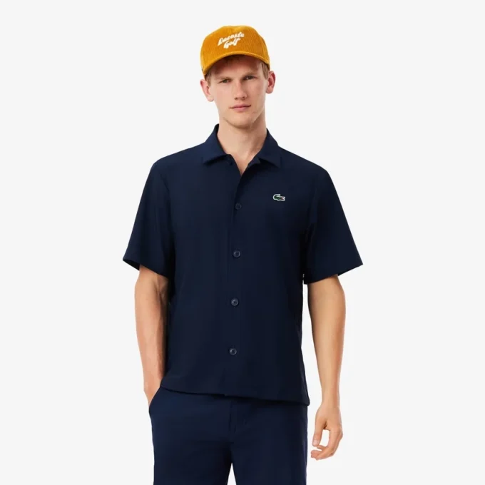 Herren-Golfhemd aus Stretch mit „Ultra Dry“-Print Herren-Golfhemd aus Stretch mit „Ultra Dry“-Print