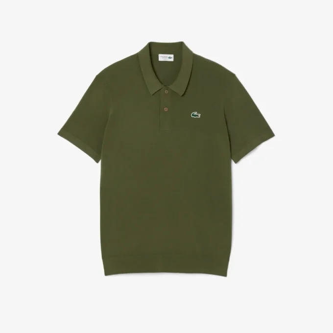 Herren-Golfpullover mit Polokragen und kurzen Ärmeln Herren-Golfpullover mit Polokragen und kurzen Ärmeln