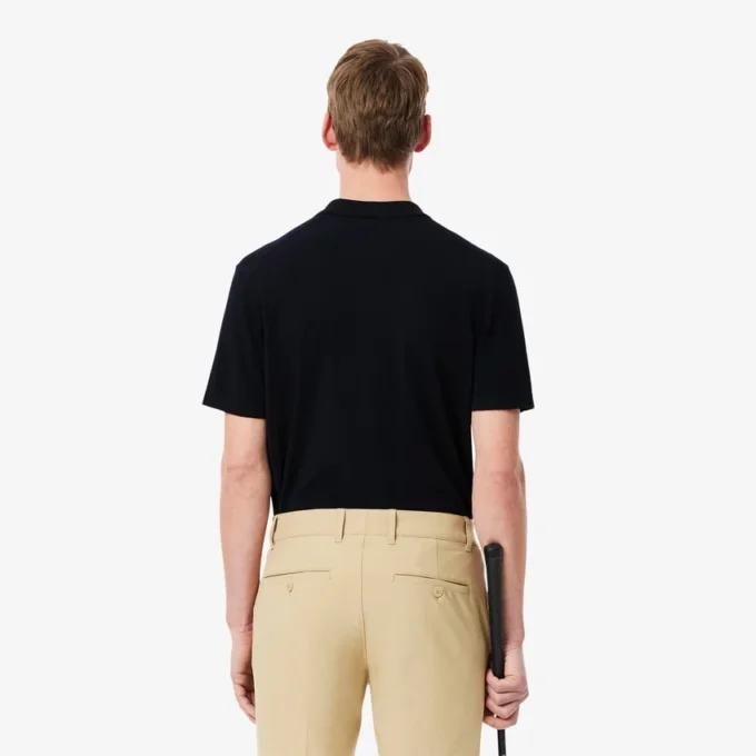 Herren-Golfpullover mit Polokragen und kurzen Ärmeln Herren-Golfpullover mit Polokragen und kurzen Ärmeln