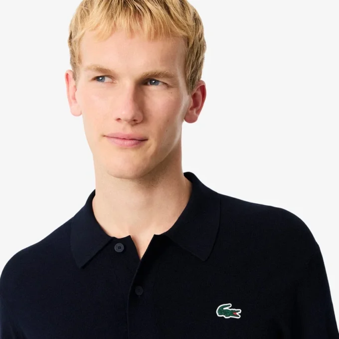Herren-Golfpullover mit Stretch und Polokragen Herren-Golfpullover mit Stretch und Polokragen