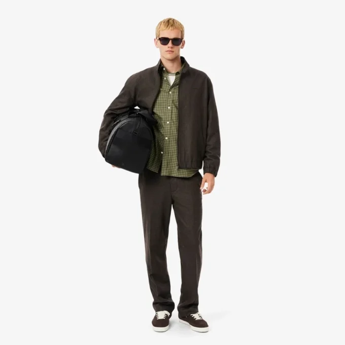 Herren-Harrington-Jacke aus Wolle Herren-Harrington-Jacke aus Wolle