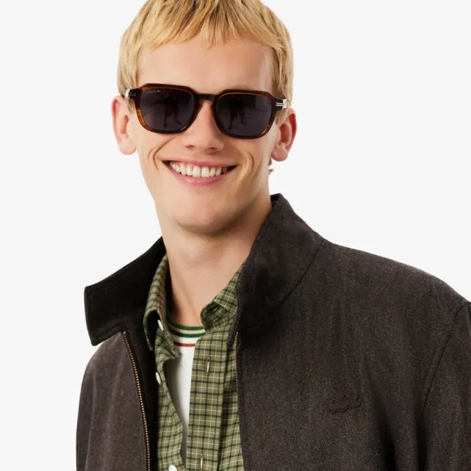 Herren-Harrington-Jacke aus Wolle Herren-Harrington-Jacke aus Wolle