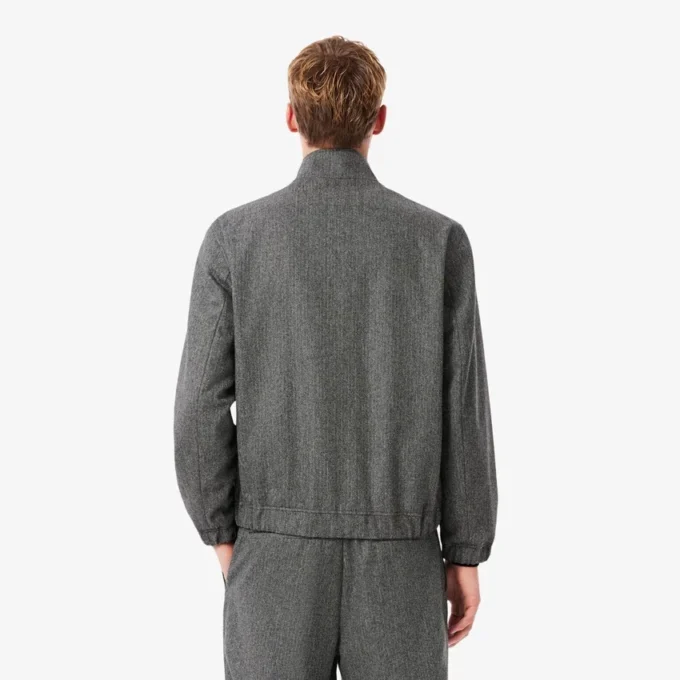 Herren-Harrington-Jacke aus Wolle Herren-Harrington-Jacke aus Wolle