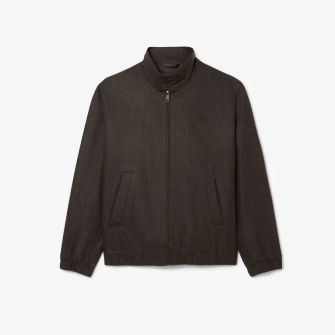 Herren-Harrington-Jacke aus Wolle Herren-Harrington-Jacke aus Wolle