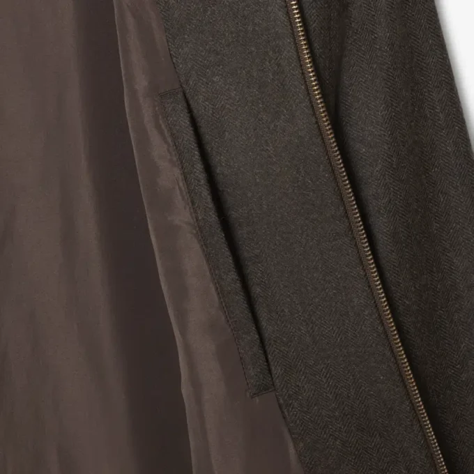 Herren-Harrington-Jacke aus Wolle Herren-Harrington-Jacke aus Wolle