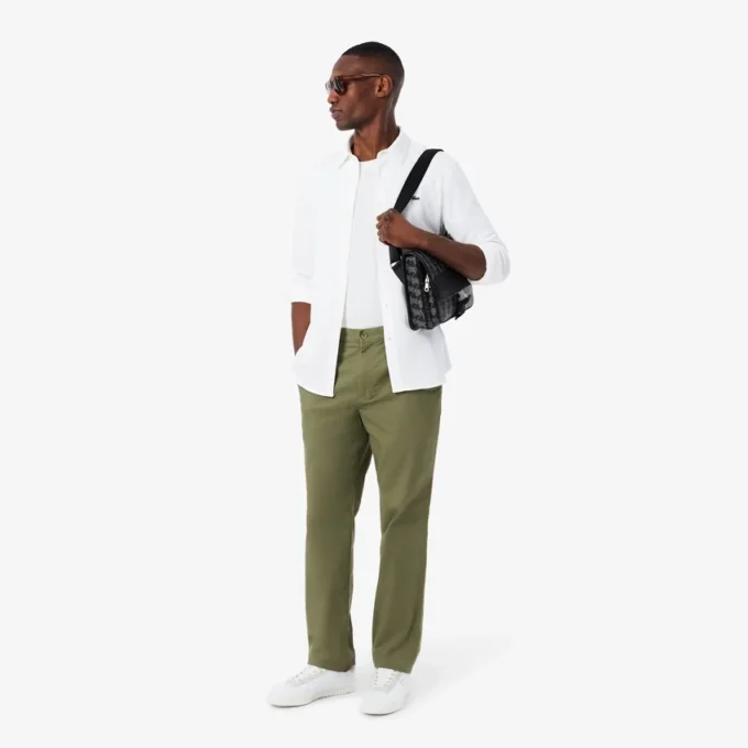Herren-Hemd aus Baumwollpiqué in Slim Fit Herren-Hemd aus Baumwollpiqué in Slim Fit