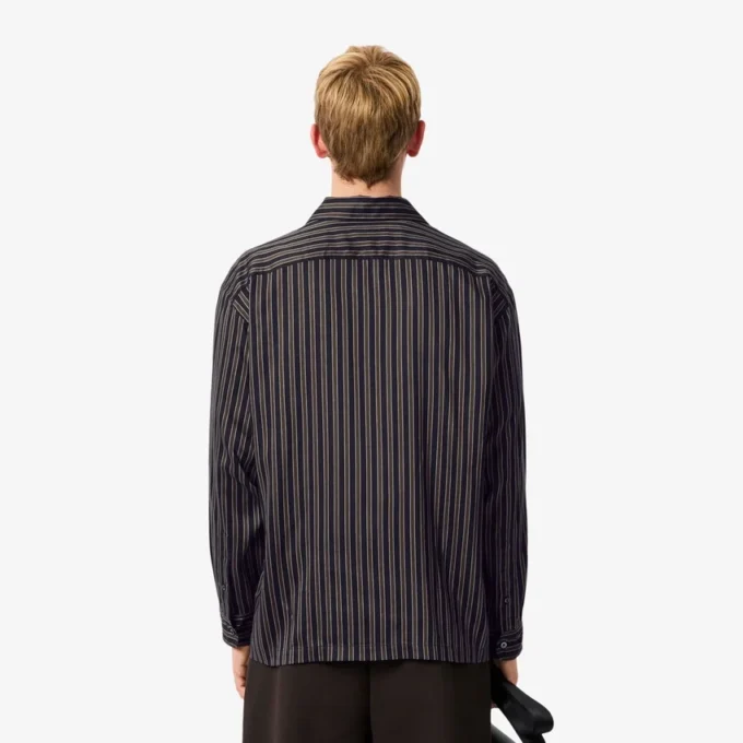 Herren-Hemd aus Lyocell mit Streifen im Relaxed Fit Herren-Hemd aus Lyocell mit Streifen im Relaxed Fit