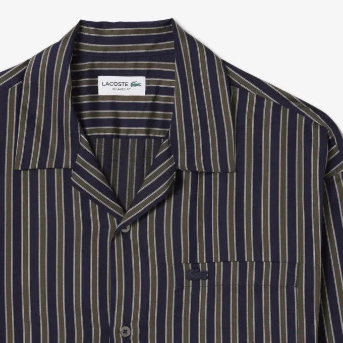 Herren-Hemd aus Lyocell mit Streifen im Relaxed Fit Herren-Hemd aus Lyocell mit Streifen im Relaxed Fit
