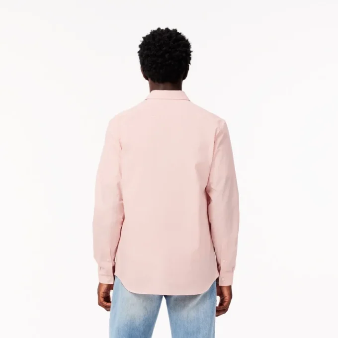 Herren-Hemd aus Stretch-Popeline in Slim Fit Herren-Hemd aus Stretch-Popeline in Slim Fit