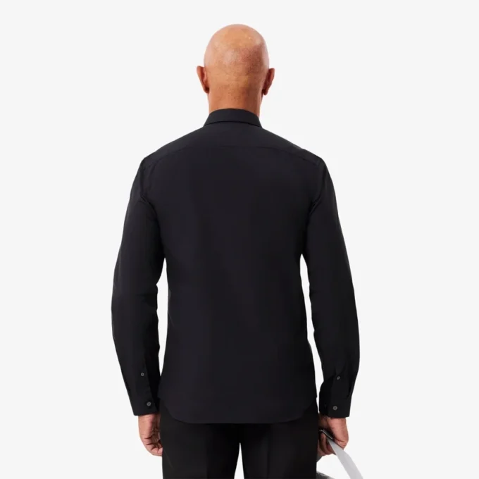 Herren-Hemd aus Stretch-Popeline in Slim Fit Herren-Hemd aus Stretch-Popeline in Slim Fit
