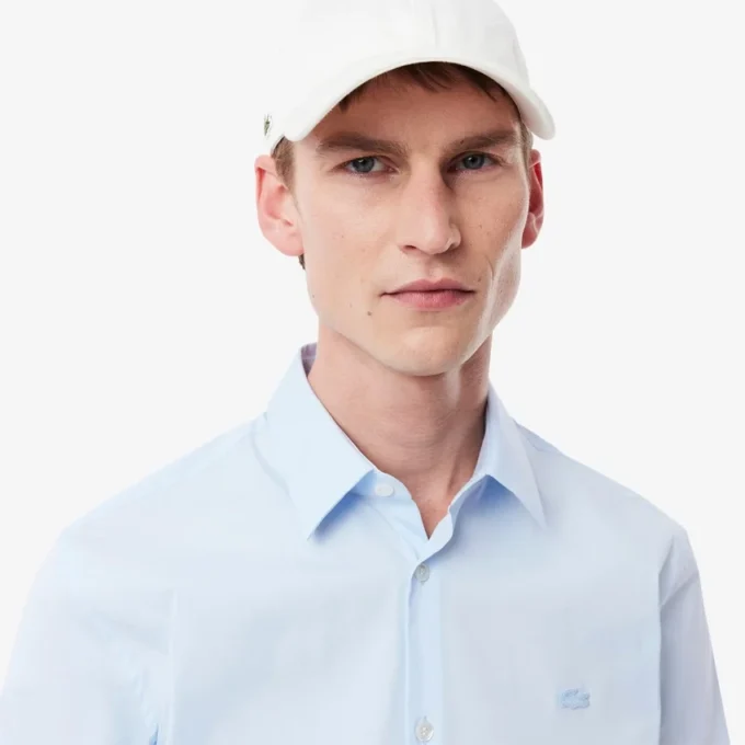 Herren-Hemd mit Knopfleiste, Slim Fit und Stretch Herren-Hemd mit Knopfleiste, Slim Fit und Stretch