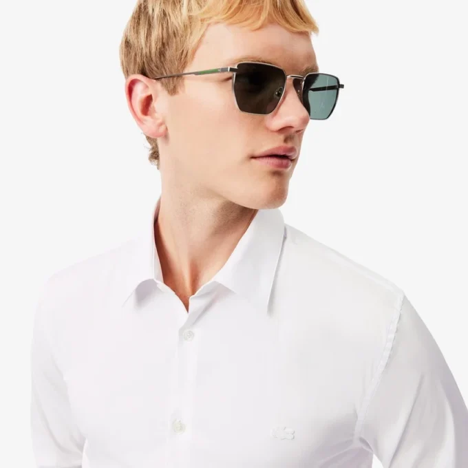 Herren-Hemd mit Knopfleiste, Slim Fit und Stretch Herren-Hemd mit Knopfleiste, Slim Fit und Stretch
