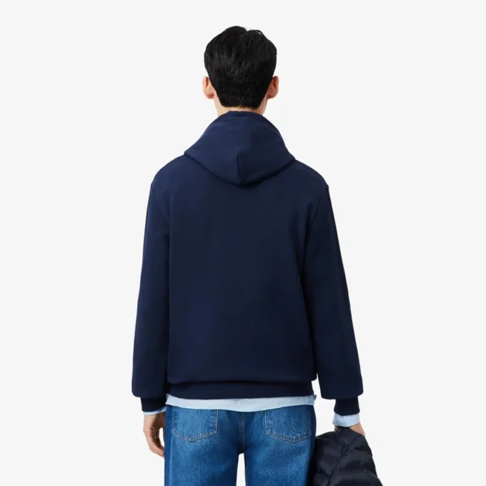 Herren-Hoodie aus Baumwollfleece