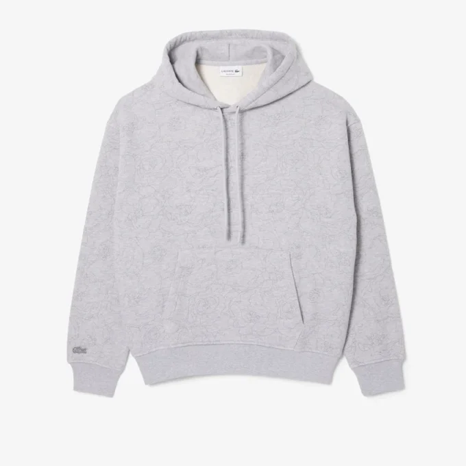 Herren-Hoodie mit Print in Relaxed Fit