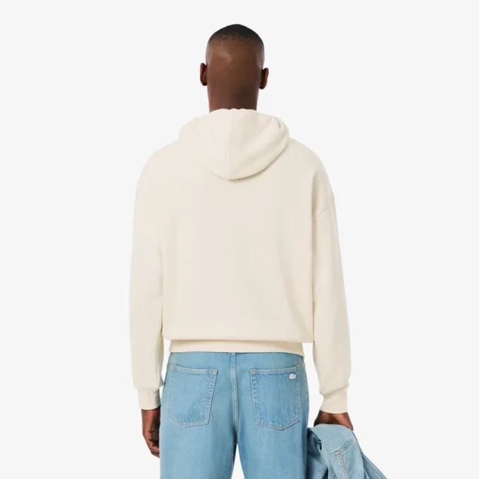 Herren-Hoodie mit Stickerei in lockerer Passform Herren-Hoodie mit Stickerei in lockerer Passform