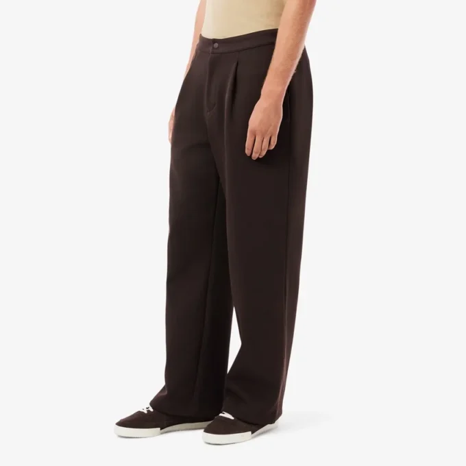Herren-Hose aus Piqué mit Falten in lockerer Passform Herren-Hose aus Piqué mit Falten in lockerer Passform