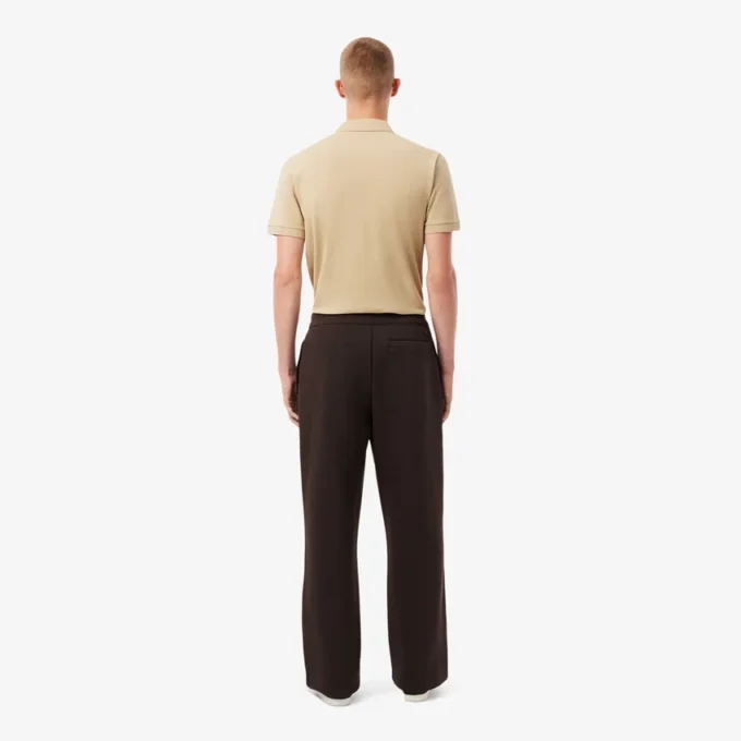Herren-Hose aus Piqué mit Falten in lockerer Passform Herren-Hose aus Piqué mit Falten in lockerer Passform
