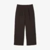 Herren-Hose aus Piqué mit Falten in lockerer Passform Herren-Hose aus Piqué mit Falten in lockerer Passform