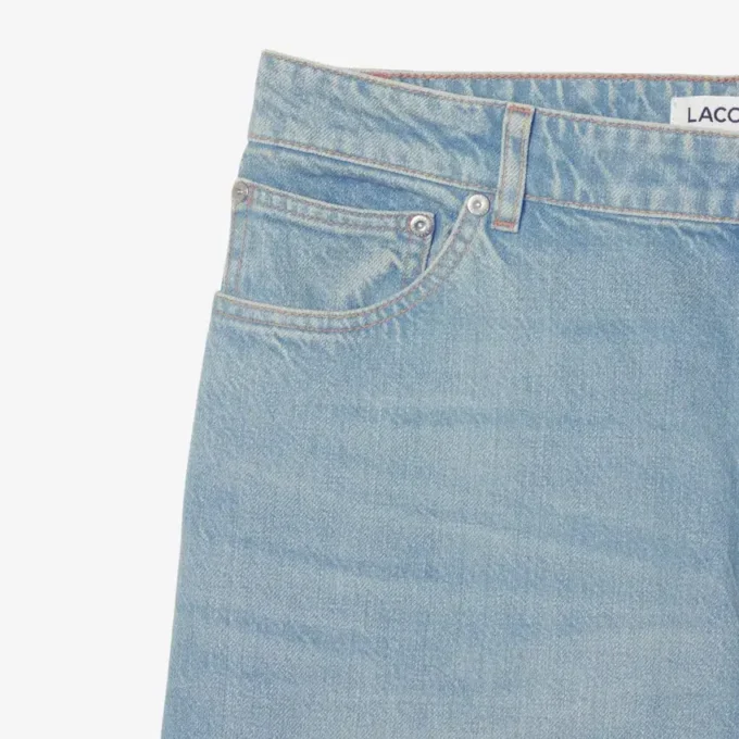 Herren-Jeans aus Denim mit 5 Taschen und lockerer Passform Herren-Jeans aus Denim mit 5 Taschen und lockerer Passform