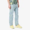 Herren-Jeans aus Denim mit geradem Schnitt und Print-Motiv Herren-Jeans aus Denim mit geradem Schnitt und Print-Motiv