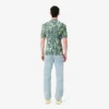 Herren-Jeans aus Denim mit geradem Schnitt und Print-Motiv Herren-Jeans aus Denim mit geradem Schnitt und Print-Motiv