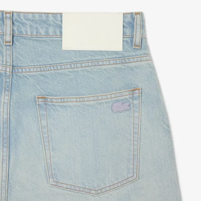 Herren-Jeans mit geradem Schnitt und Landschaftsmotiv Herren-Jeans mit geradem Schnitt und Landschaftsmotiv