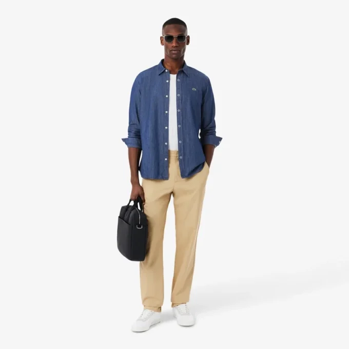 Herren-Jeanshemd in Regular Fit Herren-Jeanshemd in Regular Fit