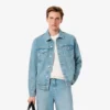 Herren-Jeansjacke mit Krokodil-Logo Herren-Jeansjacke mit Krokodil-Logo
