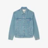 Herren-Jeansjacke mit Krokodil-Logo Herren-Jeansjacke mit Krokodil-Logo