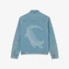 Herren-Jeansjacke mit Krokodil-Logo Herren-Jeansjacke mit Krokodil-Logo
