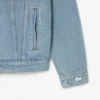 Herren-Jeansjacke mit Krokodil-Logo Herren-Jeansjacke mit Krokodil-Logo