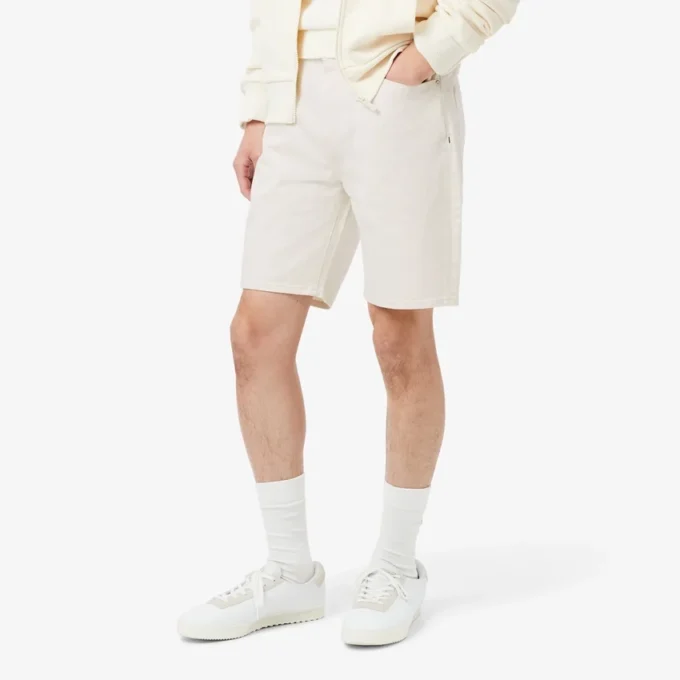 Herren-Jeansshorts mit geradem Schnitt Herren-Jeansshorts mit geradem Schnitt