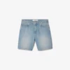 Herren-Jeansshorts mit geradem Schnitt Herren-Jeansshorts mit geradem Schnitt