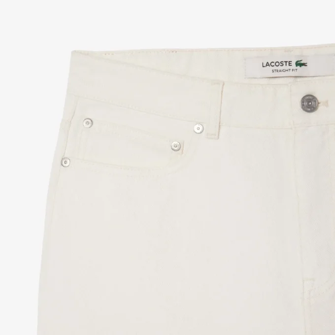 Herren-Jeansshorts mit geradem Schnitt Herren-Jeansshorts mit geradem Schnitt